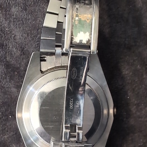 Rolex Datejust with Silver Bracelet and Dark Blue Dial - Picture 3 of 5